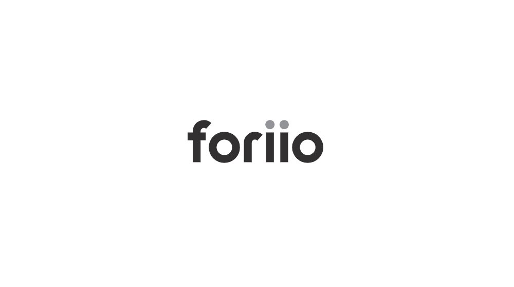 株式会社foriio ロゴ